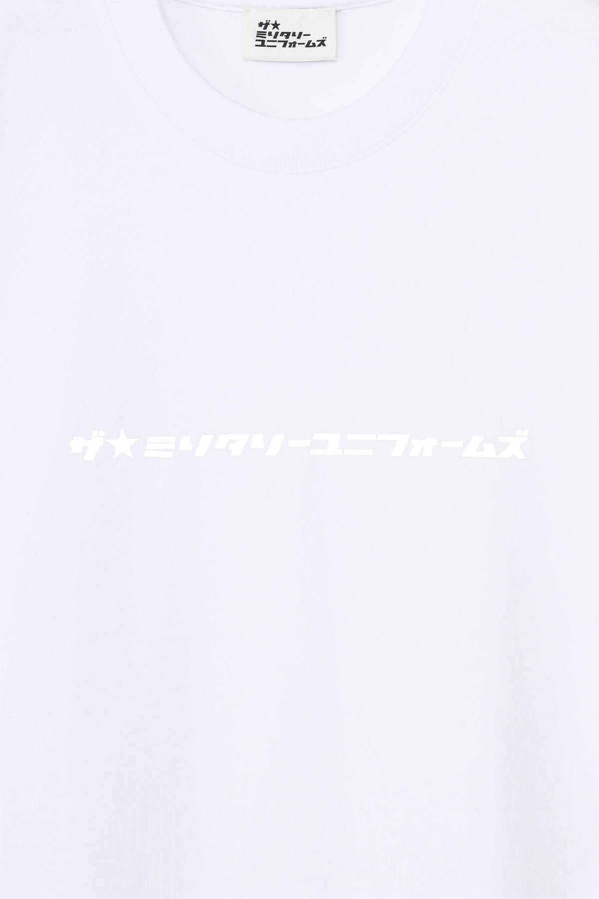 Katakana logo printTee/ザ・ミリタリーユニフォームズ 2024SS