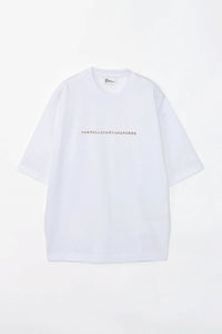 Fake katakana logo printTee/ザ・ミリタリーユニフォームズ 2024SS